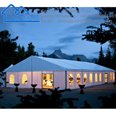 Permanente Csutom Aluminiumstructuur Kerk Uitstallingsvorm Tent Event Marquee Tent