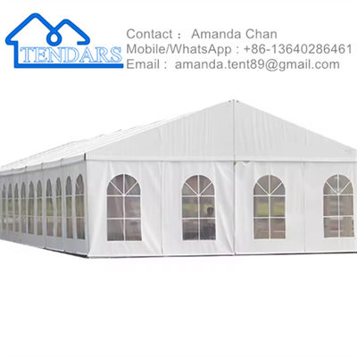Waterdicht Hoogwaardige op maat gemaakte grote show tent zware trouw tent