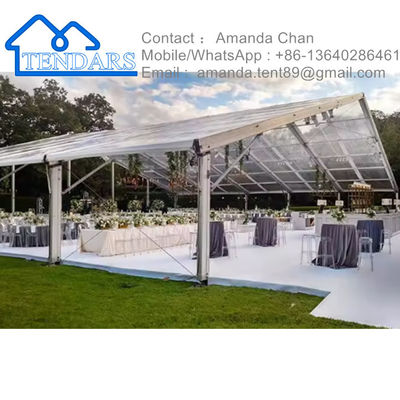 Gemakkelijk op te zetten outdoor duidelijke beursfeestevenement partytent voor buitenactiviteiten