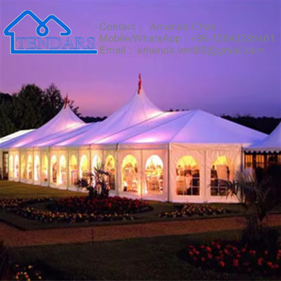 Outdoor Custom Event Marquee Tent met PVC-dek voor bruiloft, feest, evenement, magazijn, enz.