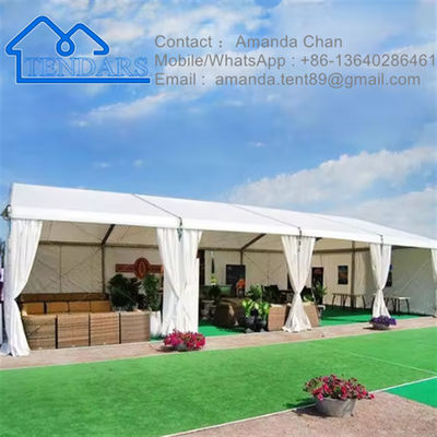 Aangepaste aluminium frame witte PVC-vensters partij evenement tent voor buitenevenementen evenement markttent tent