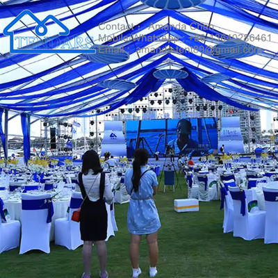 Makkelijk te installeren Buiten Aluminium Waterdicht Event Marquee Tent Voor Bruiloft Party Te koop
