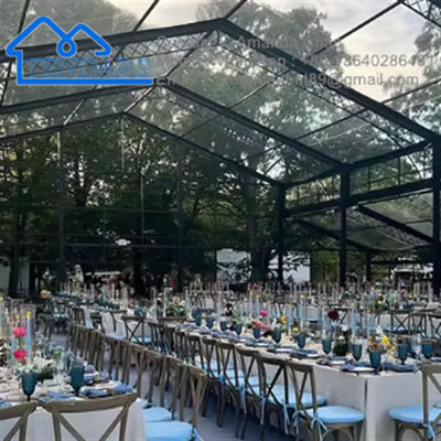 Outdoor aangepast kleurtent Aluminium legering Grote bruiloft tentoonstelling Activiteit tent