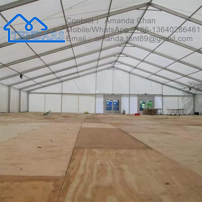 Grote buitenshuis aangepaste waterdichte / branddichte / zelfreinigende opslag tent