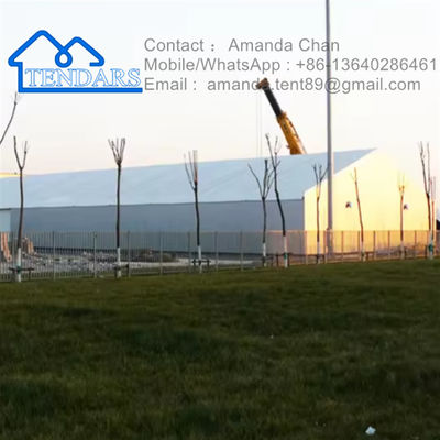 Waterdicht Aluminium A-vorm Marquee Warehouse Storage Tent Grote buitentent