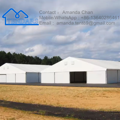 Persoonlijke permanente Aluminium Outdoor PVC Industrial Warehouse Grote opslag tenten