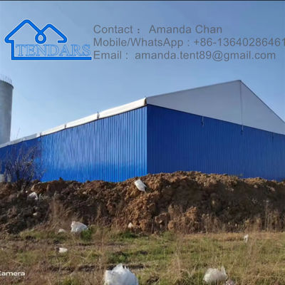 Custom Size Heavy Duty Aluminium Warehouse Shelter Storage Tent Voor beurs, bruiloft