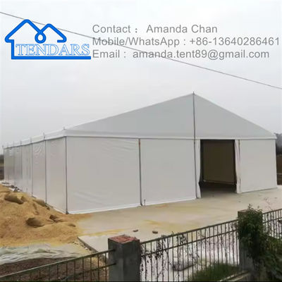 Makkelijk te installeren Grote buitenshuis Custom Aluminium Frame Commerciële opslag tenten Hot Sale