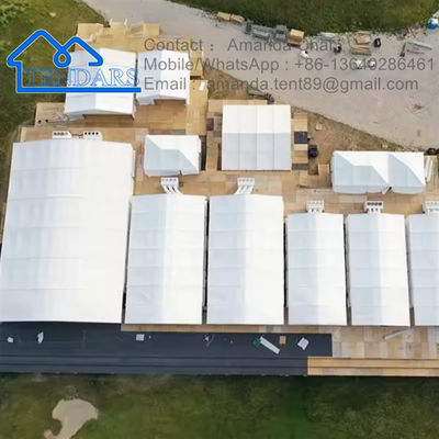 Aluminiumframe Wit brandvertragend Industrieel opslaghuis tent Canopy tent