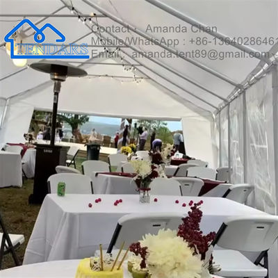 Buiten maat zware dienst evenement tent aluminium frame en pvc grote magazijn tent