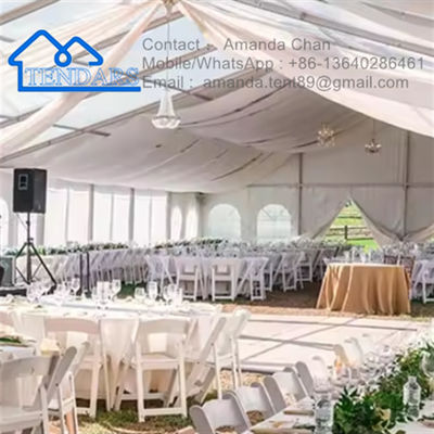 Mooi, mooi Custom Aluminium Frame Party Tent Tear Resistent