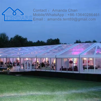 Warm te koop zware aluminium legering Clear Span feest tenten voor evenementen buiten