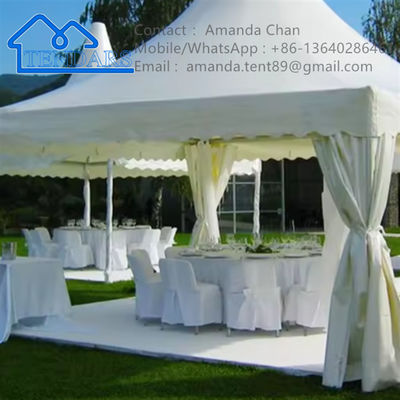 Outdoor Custom Aluminium Alloy Pagode Tent Bedrijfsgebeurtenissen Bruiloftsfeesten Tent