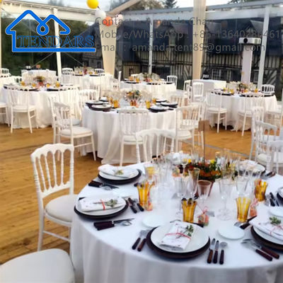 Op maat gemaakt groot aluminium frame transparante bruiloft marquee tent evenement outdoor party canopy structuur