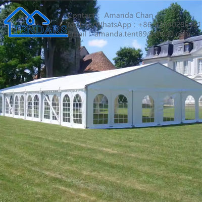 Eenvoudig te installeren Wit Aangepast Bruiloft Hall Marquee Tent Event Party Luifel Structuur Ontwerp