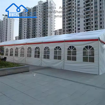 Windbestendige feesttenttenten aan het zwembad, waterdichte PVC aluminium frame luifelstructuur