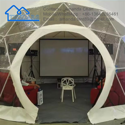 Glamping dome tent voor resorts met hoge temperatuurbestandheid