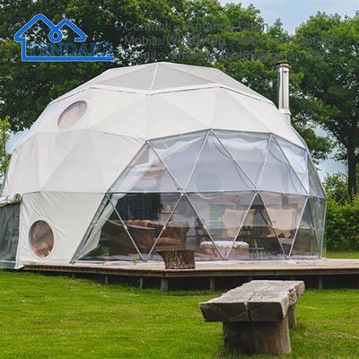 Outdoor geodetische koepel Laagste beurstent Pvc Luxe koepeltent Outdoor commerciële structuur