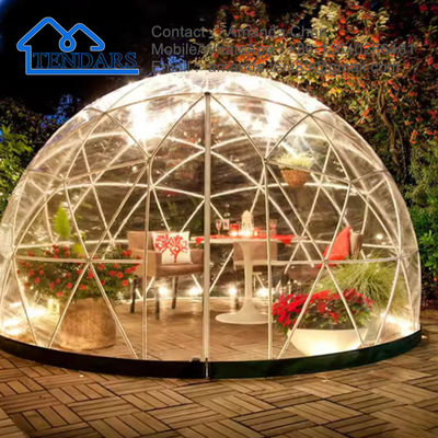 Waterdichte luxe buiten tent transparant klein PVC kunststof tuin koepel tent te koop