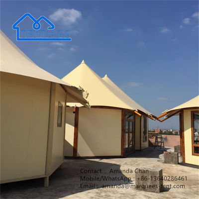 Luxe modern hotel tent hotel resort en tuin camping tent met badkamer