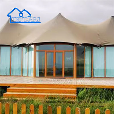 UV-bestendige moderne camping tent resort hotel tent voor glamping resort