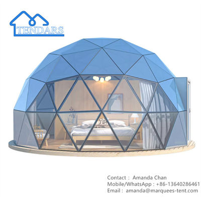 Op maat gemaakt Grote Glamping Dome Tent Hotel Stijl Voor Familiekampen