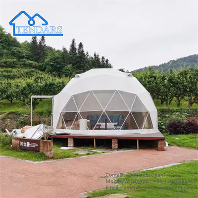 Waterdichte Glamping Geodetische Eco Dome Tenten Weerbestendige Pvc Huis Tent