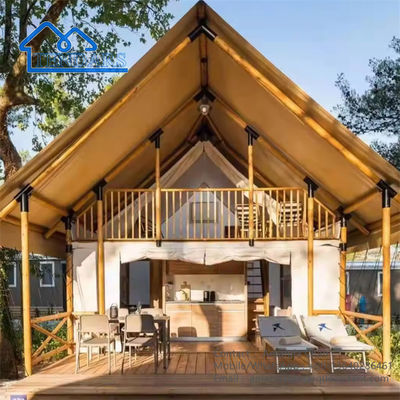 Buiten waterdicht groot hotel safari tent luxe safari met badkamer