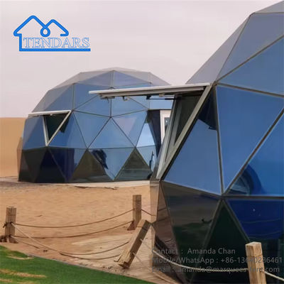 Outdoor Aluminium Camping Hotel Dome House Glastent Voor Glamping Event