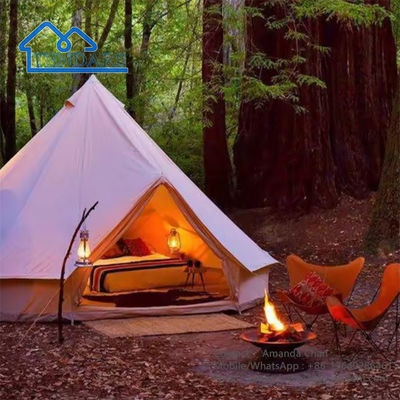 Luxe grote buiten familie kamperen Canvas Bell Tent Teepee Yurt Glamping Tent