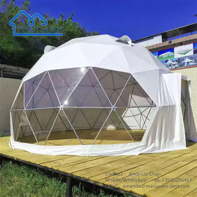 Winter Igloo Geodetische koepel Huis Tent Hotel Glamping Dome Tent Voor buiten