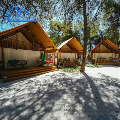 Hotel Canvas Tent Resort Beach Camping Accommodatie Safari Tent Voor buiten