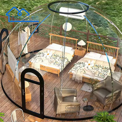 Hotel Glamping Dome Tent Transparent Resort Hotel Tent Voor buitenkamperen