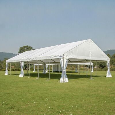 Fully Customizable Size Party Marquee Tent with 650gsm PVC Cover and Hot-Dip Galvanized Steel Frame