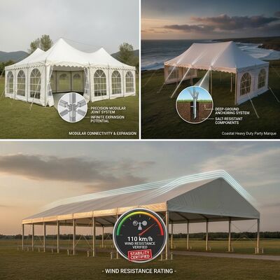 Pagodestijl Festival Party Marquee Tenten A-Frame Waterdichte High-Peak Biertuin Luifelstructuur