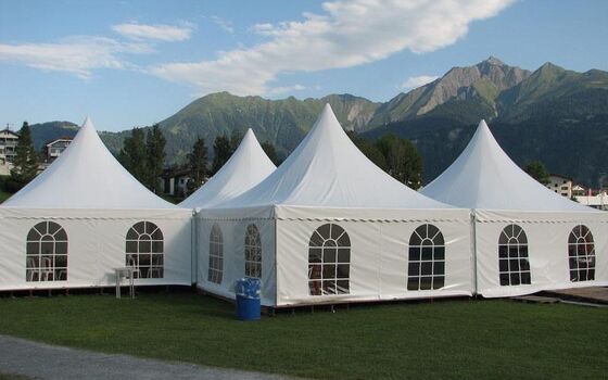3x3m Compact Hard Geperst Aluminium 6061/T6 Party Marquee Tent Europese Standaard Anker Systeem Outdoor Shelter