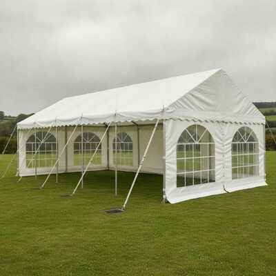 Waterdicht tuinfeest Marquee tent Aluminium frame regengat systeem voor Britse outdoor evenementen alle seizoenen