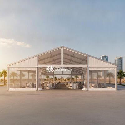 Corporate Conference Party Marquee Tent Modulaire aluminium structuur Commerciële evenementen Shelter Turkmenistan Business