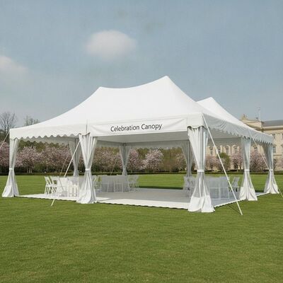 Snelle installatie Pop-up feesttent Aluminium frame Waterdichte trouwfeest tent