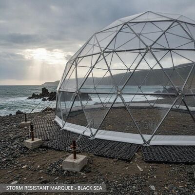 Stormbestendige Aluminium Frame Feesttent met Zwaar Verankeringssysteem voor Locatie aan de Zwarte Zee